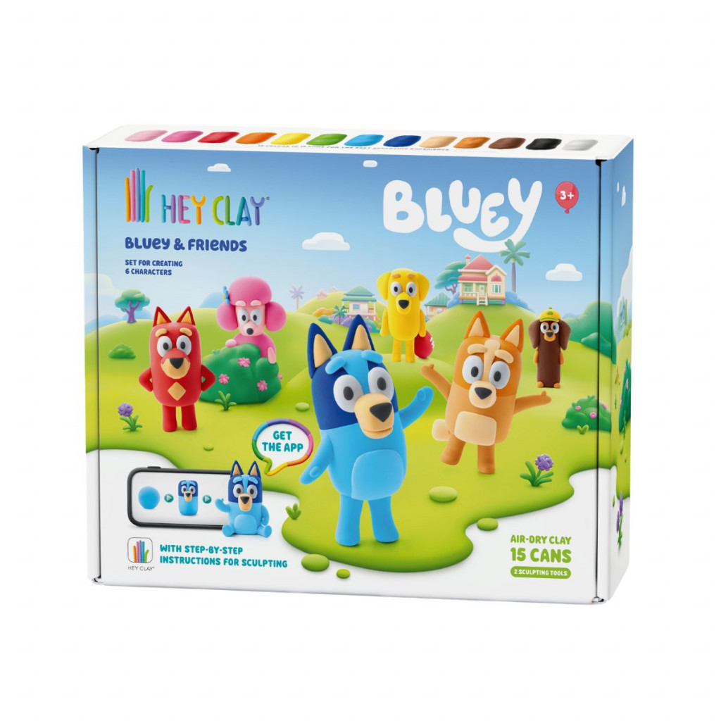 Hey Clay Hey Clay Bluey a priatelia