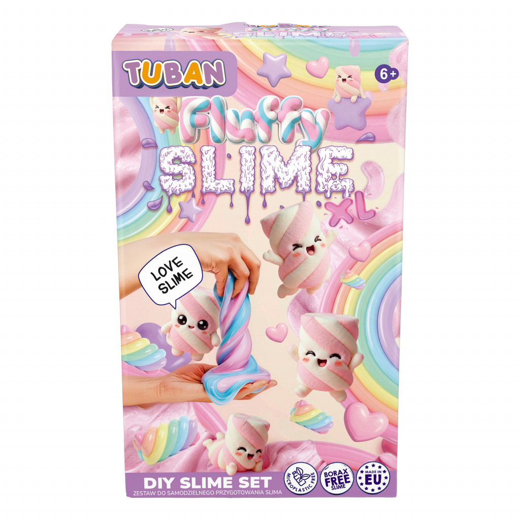 TUBAN DIY Slime Sada na výrobu slizu Fluffy XL