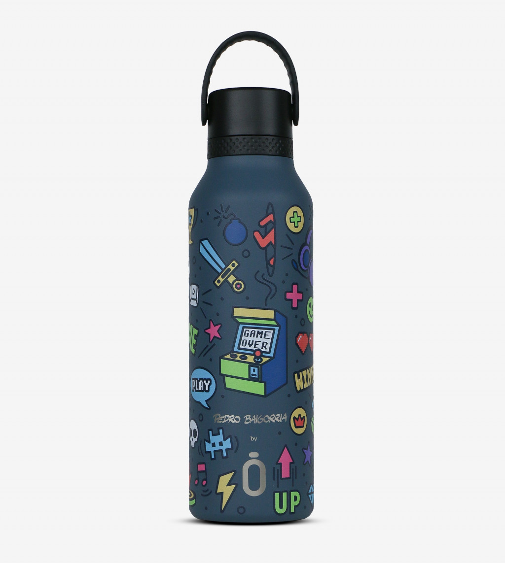 Runbott Termofľaša Mii 600 ml Retro Gamer Ocean