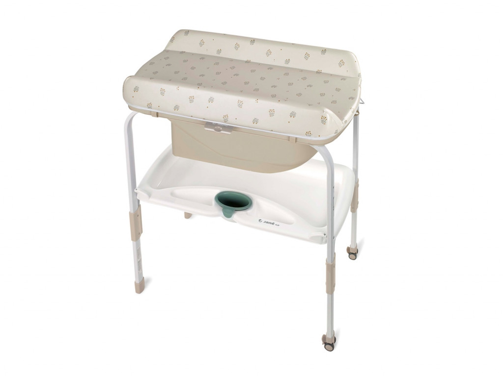 Jané Prebaľovací pult s vaničkou Flip Botanic