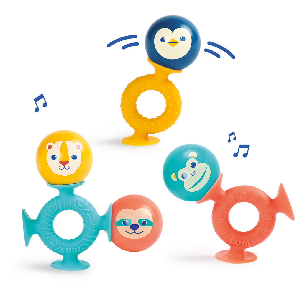 Ludi Hrkálky s prísavkou Smac Pop