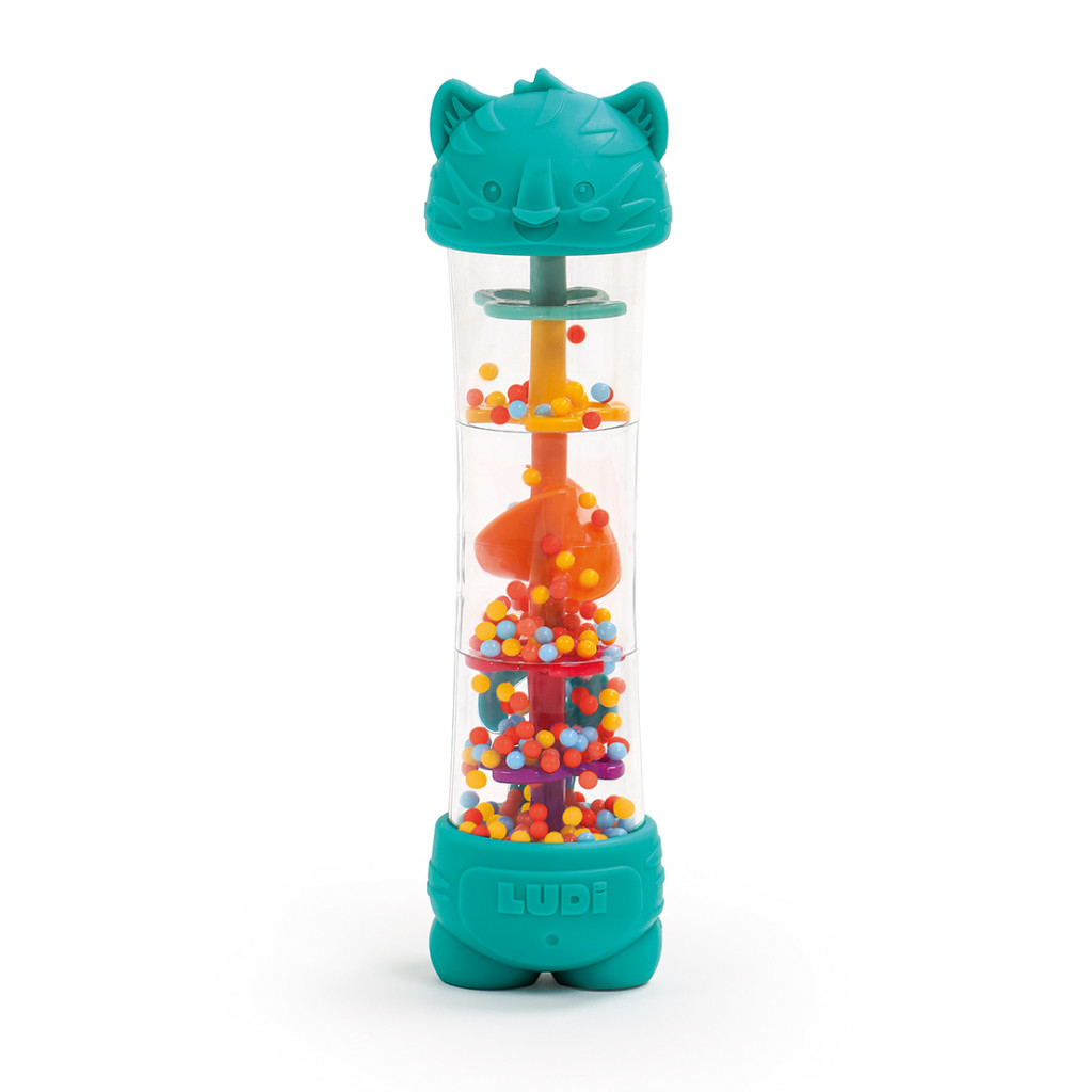 Ludi Hrkálka s korálkami dažďová palička