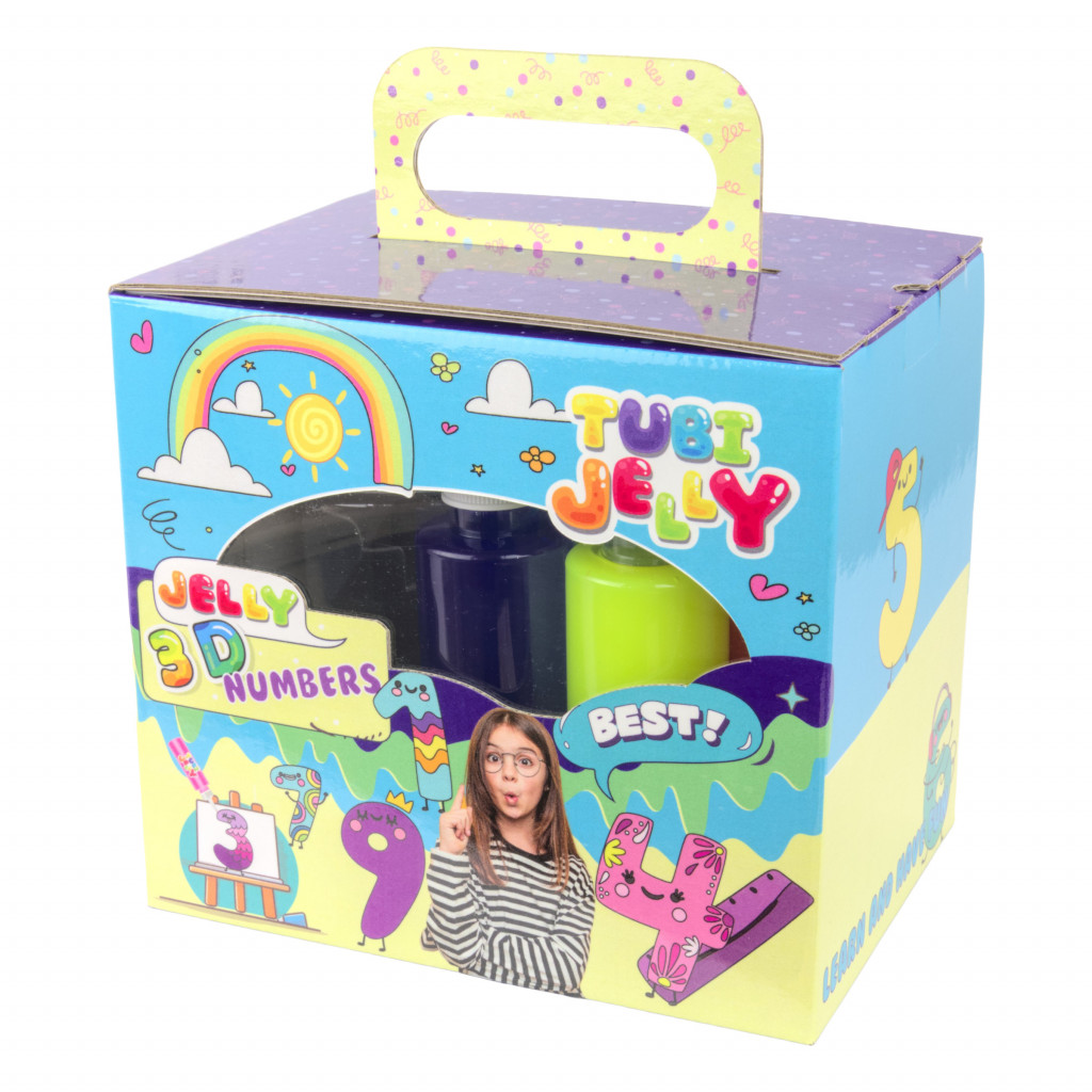 TUBAN Tubi Jelly Kreatívny set s akváriom XL Čísla