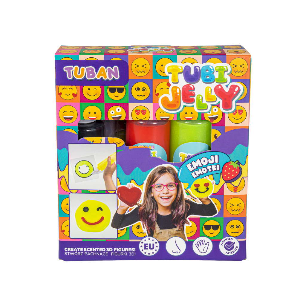 TUBAN Tubi Jelly Kreatívny set Emoji