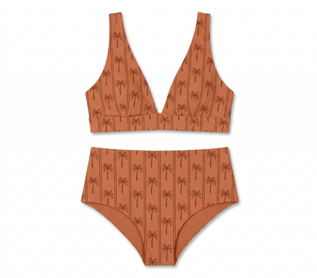 Swim Essentials Dámske bikini s UPF 50+ Palm Tree