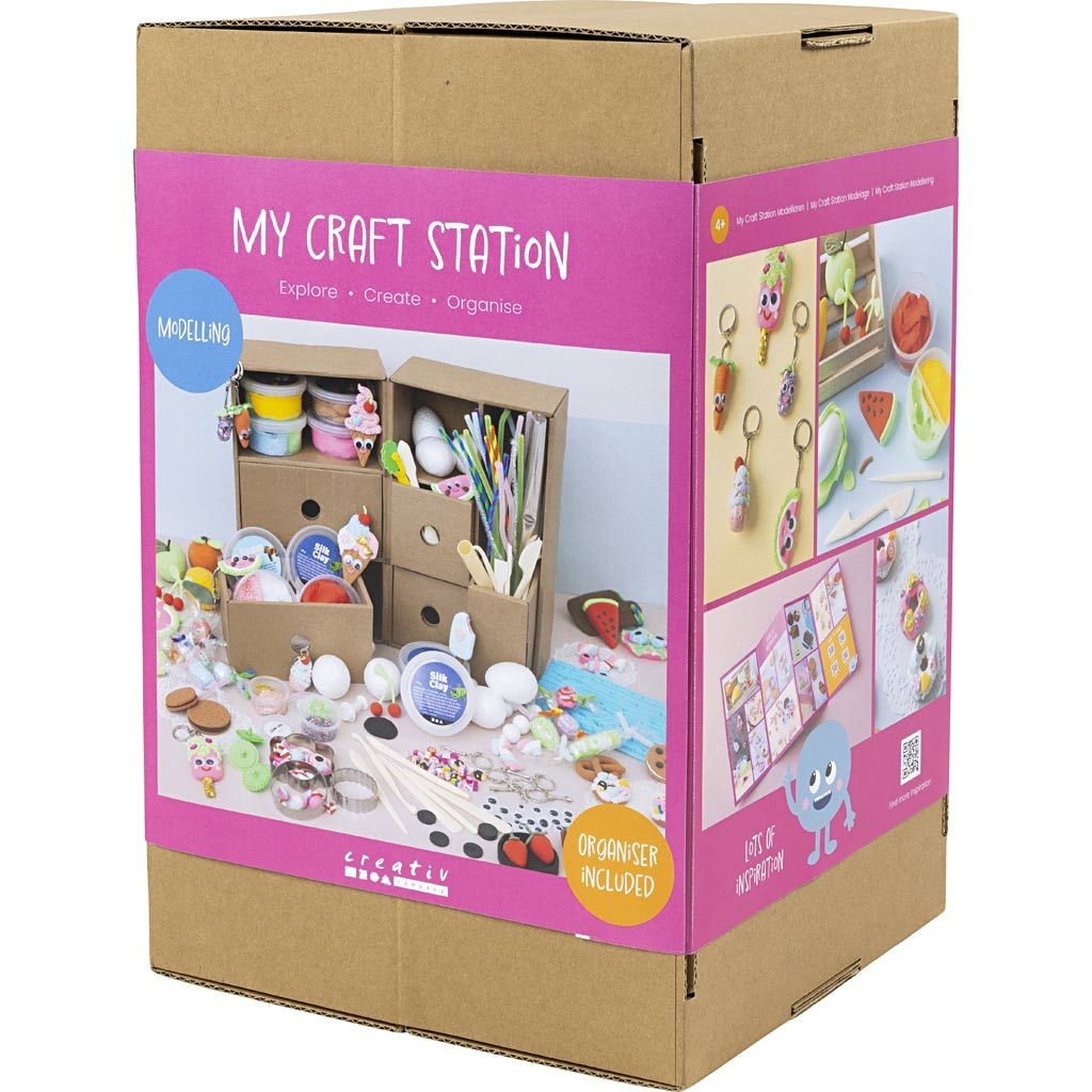 Creativ Company Kreatívna sada Maxi box so zásuvkami Modelovanie