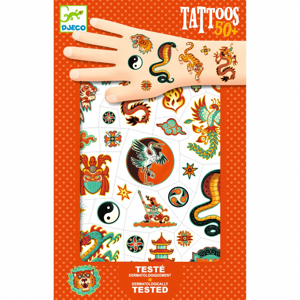 DJECO Tetovanie Duch bojovníka