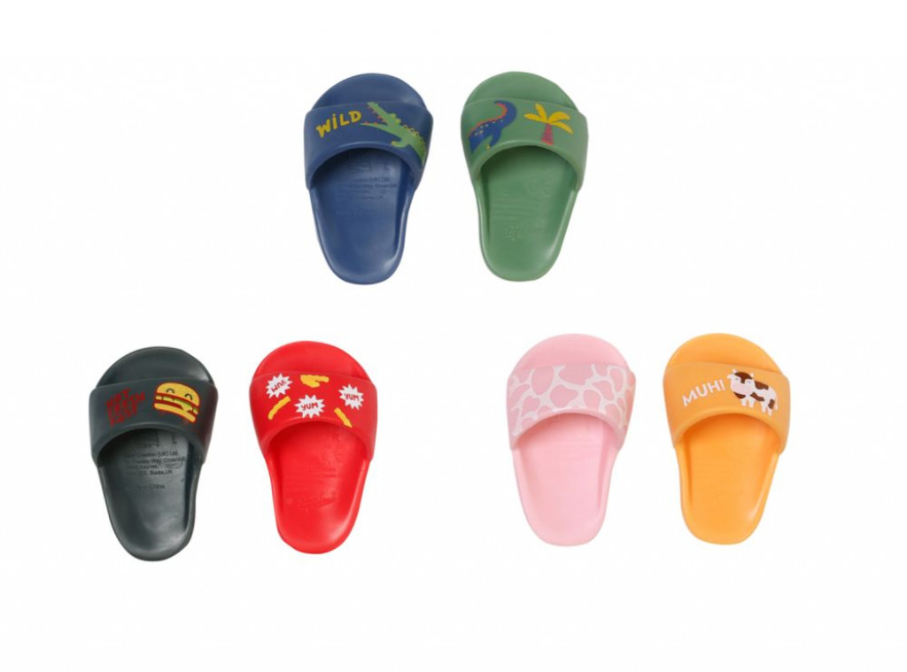 Zapf BABY born Šľapky, 3 druhy, 43 cm