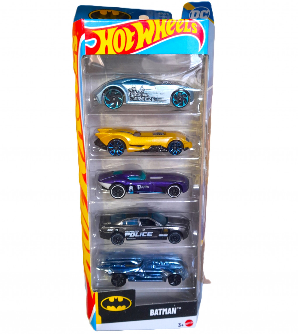 Mattel Hot Wheels Autíčka Hot Wheels 5ks