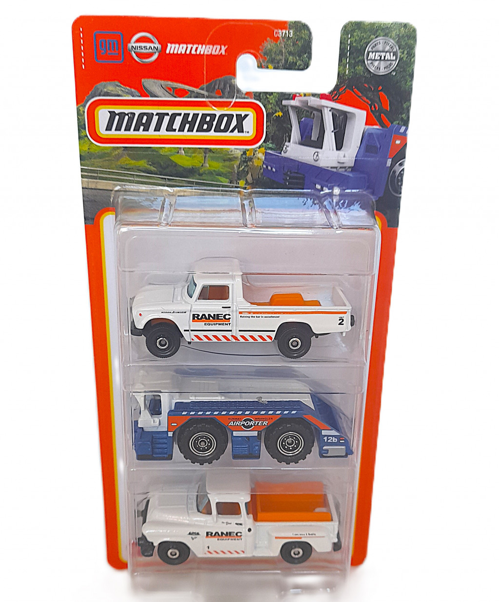 Mattel Matchbox 3ks angličák asst 