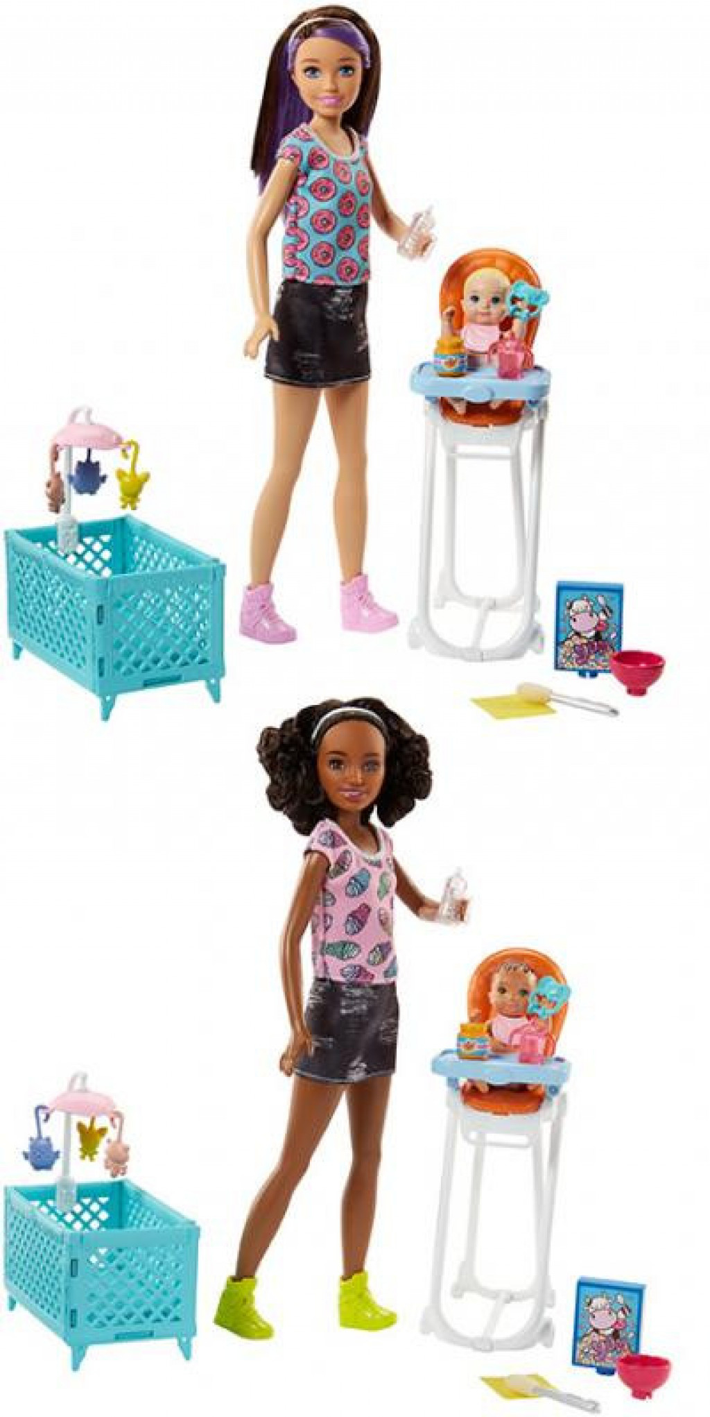 Mattel Barbie pestúnka herný set asst  