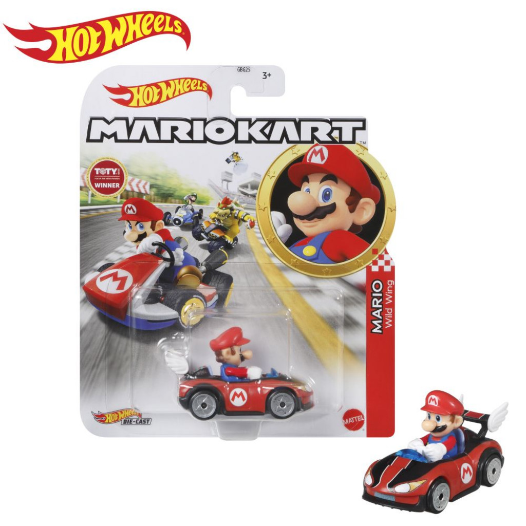 Mattel Hot Wheels MARIO KART angličák asst 