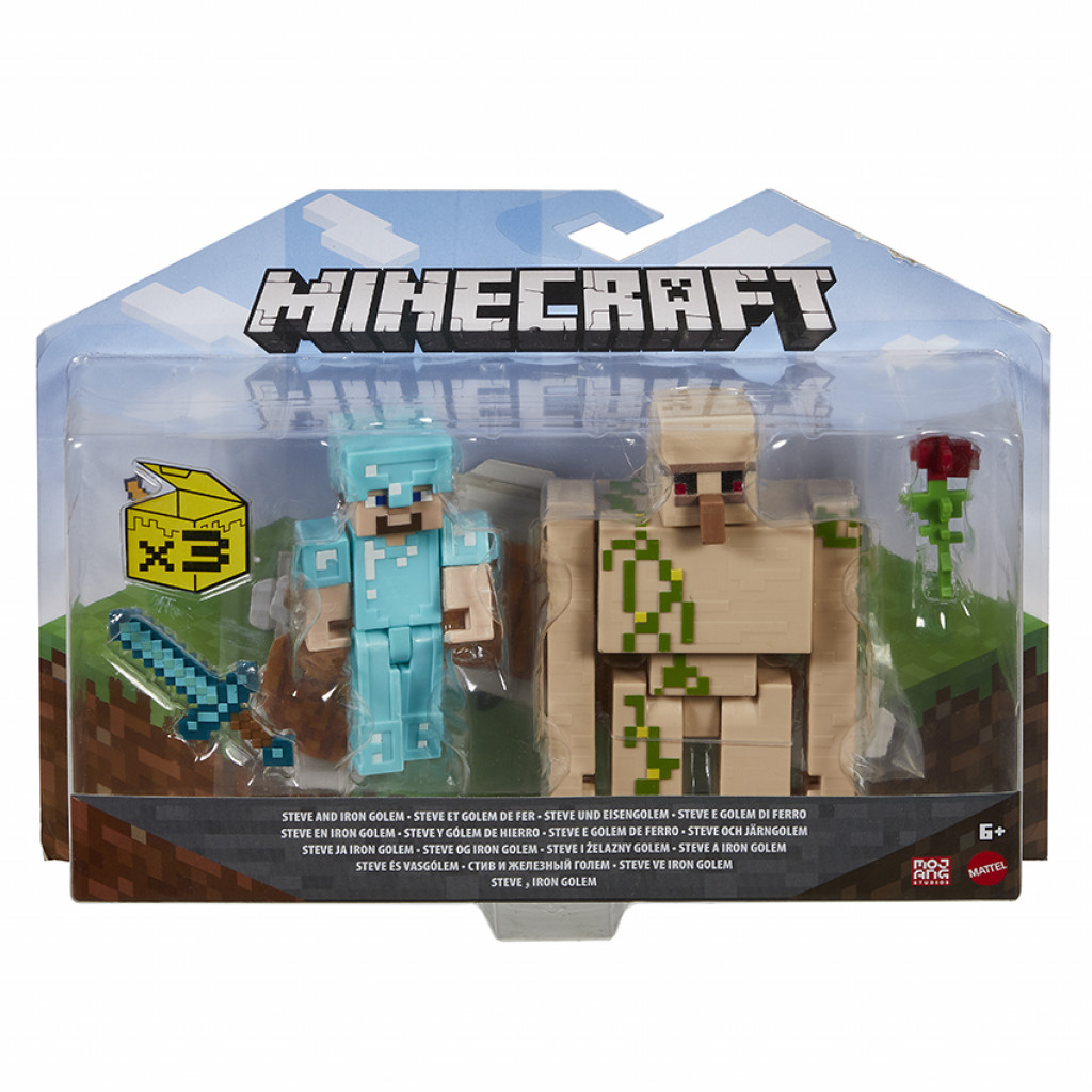 Mattel Minecraft  8 cm figúrka dvojbalenie asst 