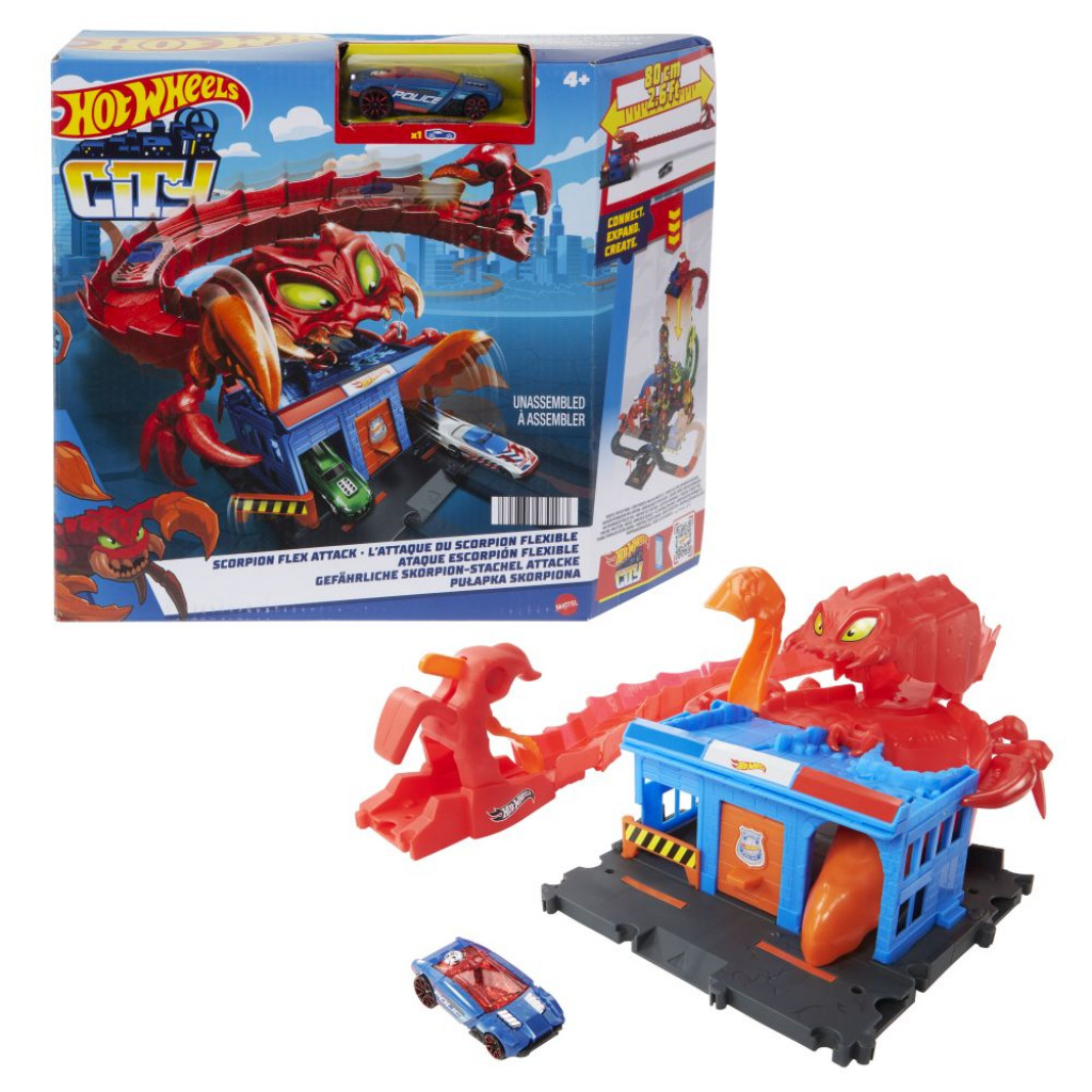 Mattel Hot Wheels City príšerná odplata asst 