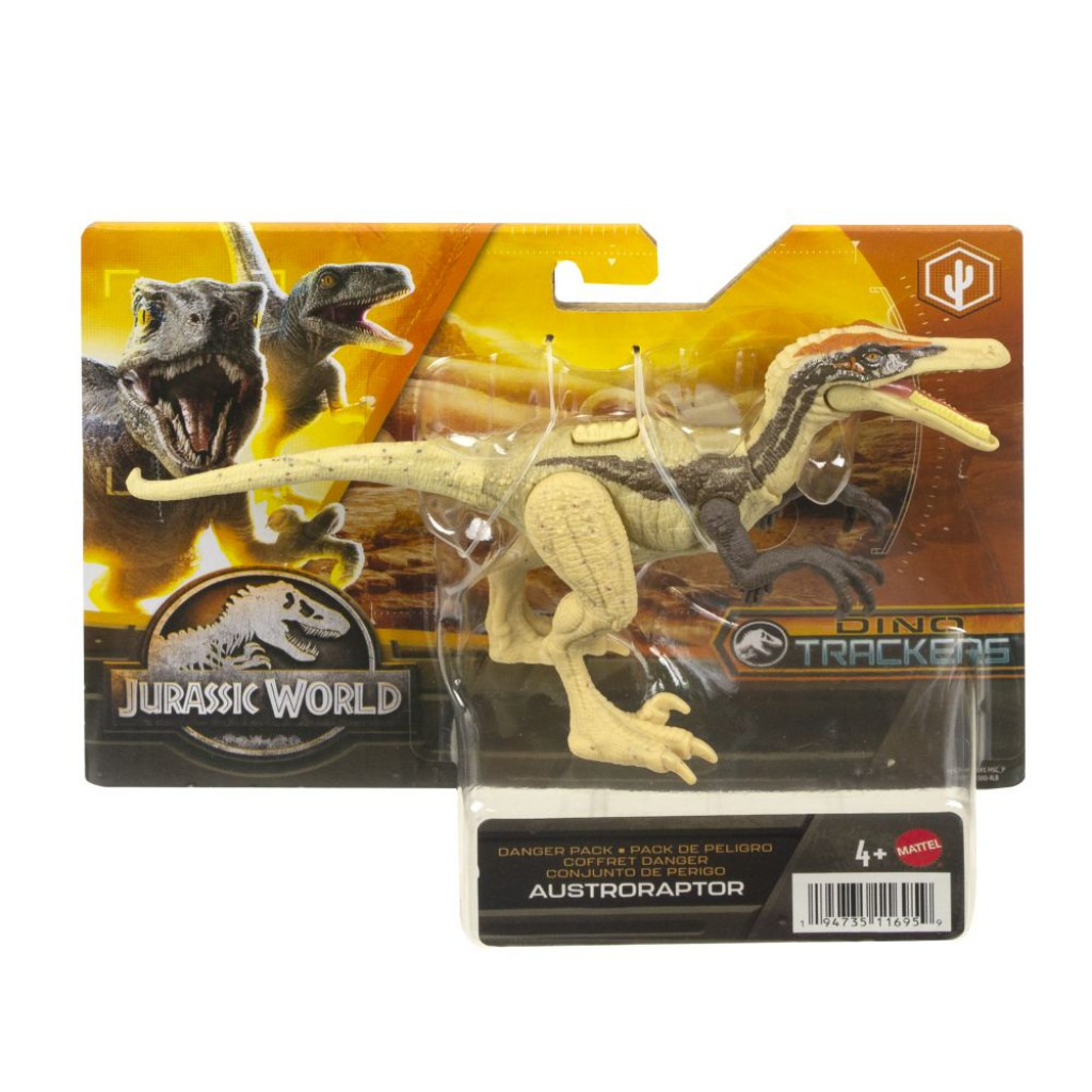 Mattel Jurassic World nebezpečný dinosaurus asst 
