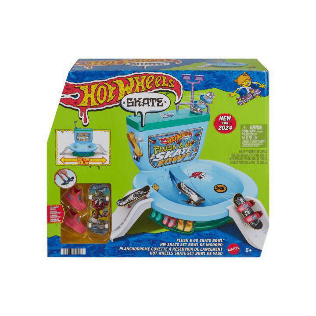Mattel Hot Wheels SKATES splachovací fingerboard  skatepark 