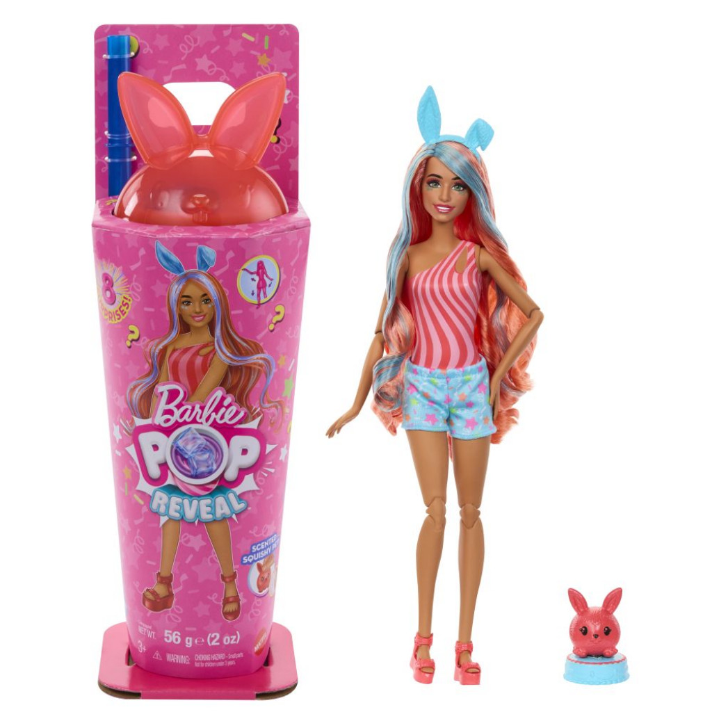 Mattel Barbie POP REVEAL Barbie koktejlové prekvapenie - ZAJAČIK