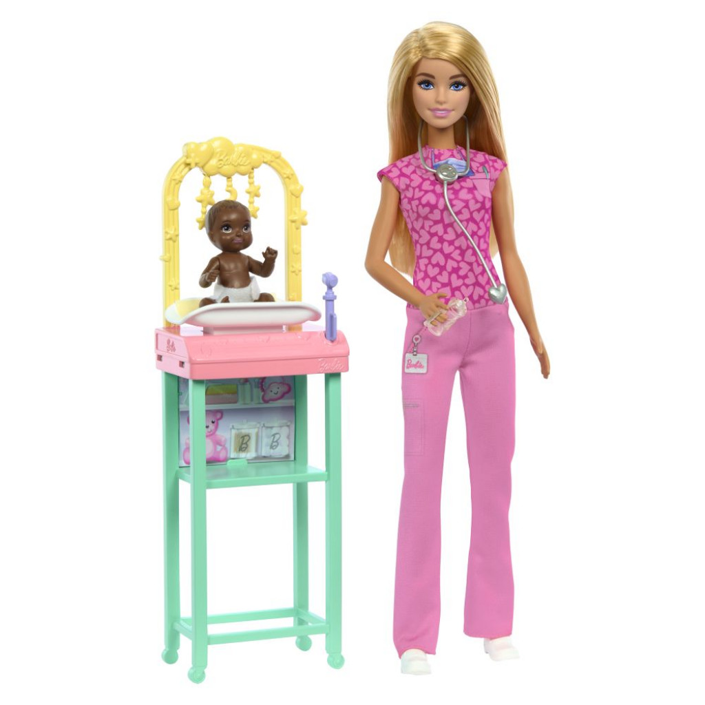 Mattel Barbie herný set povolanie - PEDIATRIČKA