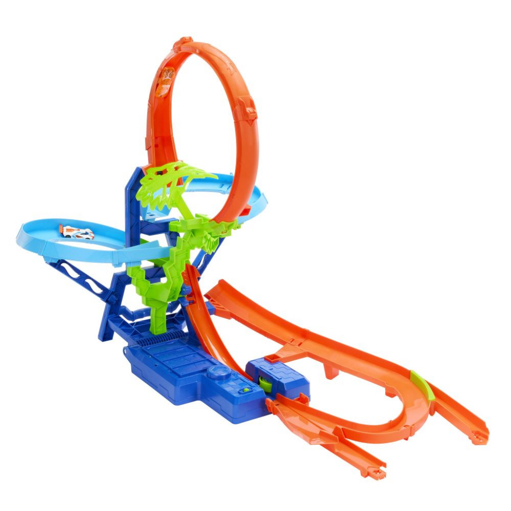 Mattel Hot Wheels stunt tracks vo vzduchu dráha 