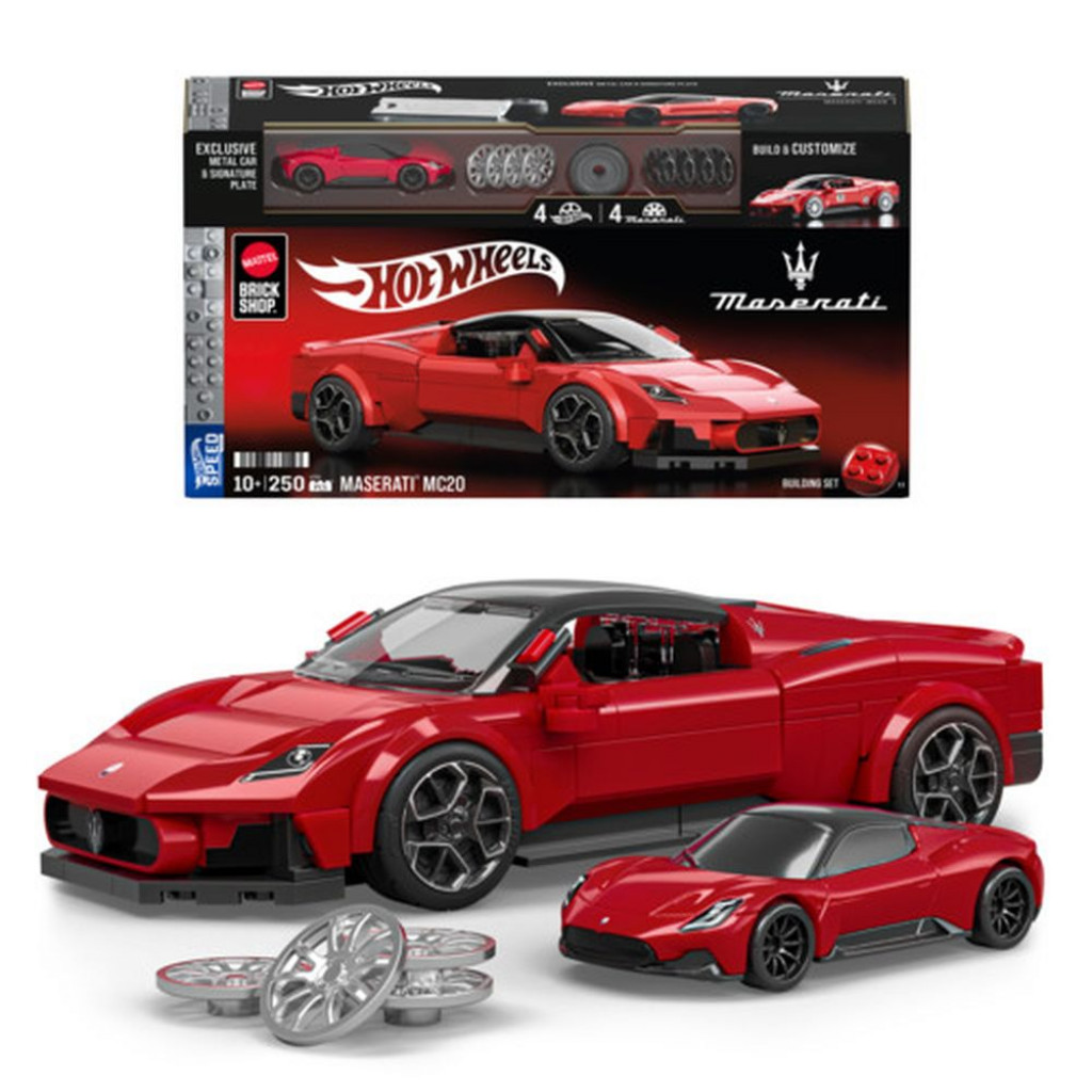 Mattel Mega Hot Wheels extrémna rychlosť - Maserati