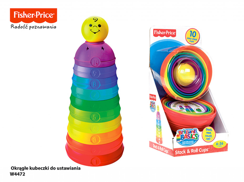 Mattel FP AKTÍVNA SKLADAČKA SO ZVONČEKOM