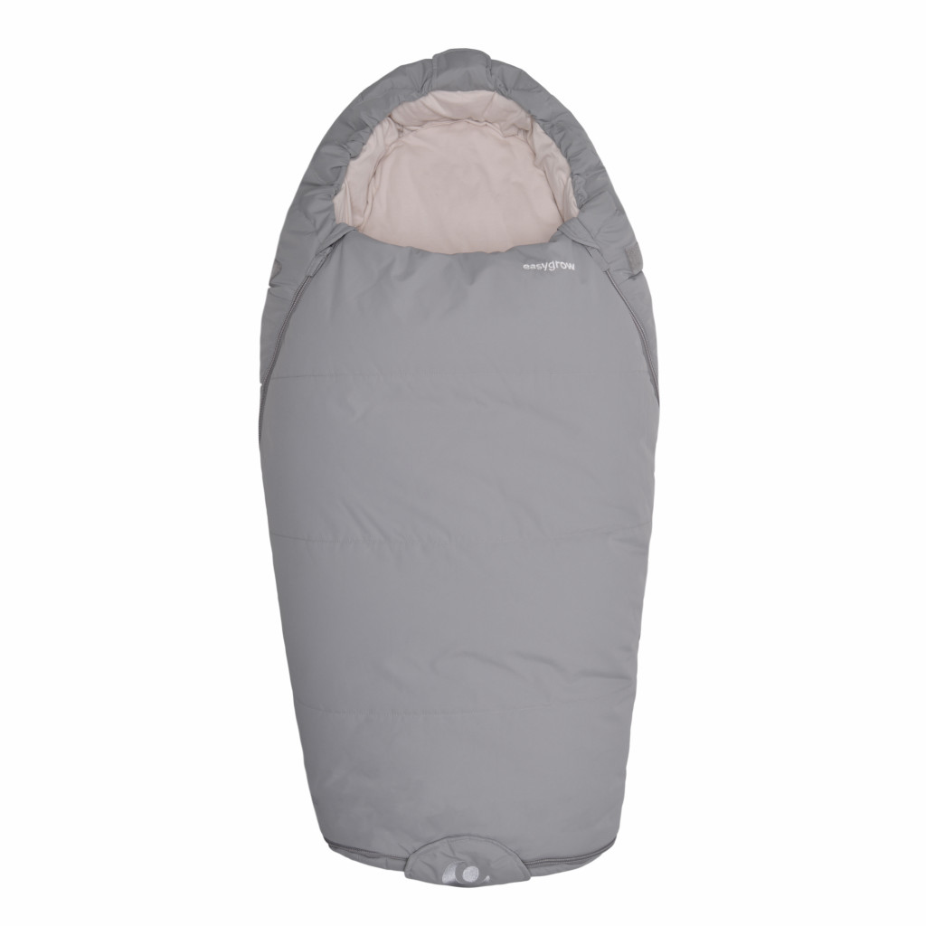 EasyGrow Fusak péřový Fnugg Soft Grey