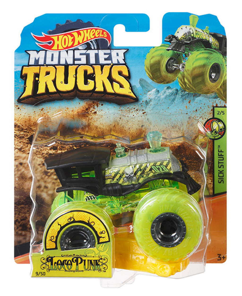 Mattel Hot Wheels MONSTER TRUCKS kaskadérske kúsky asst
