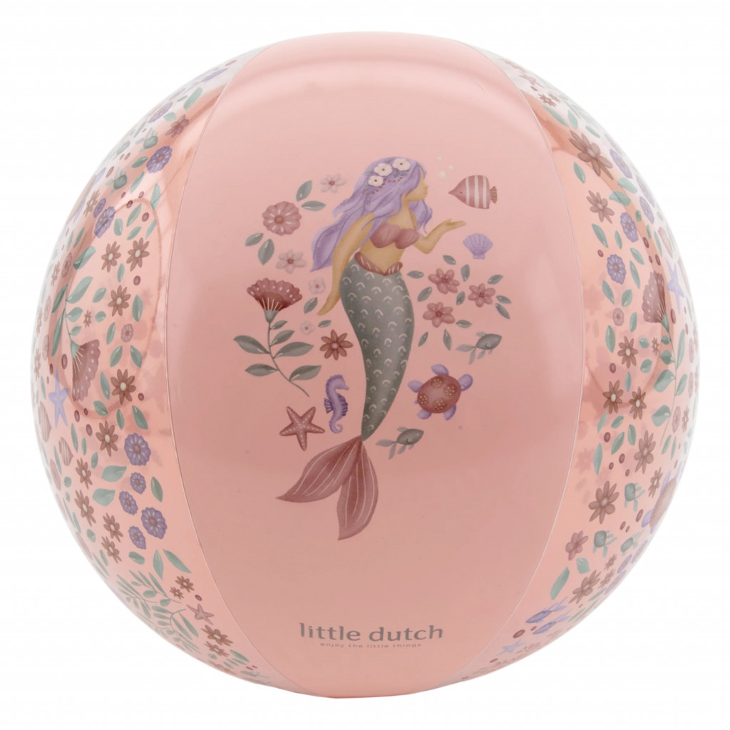 Little Dutch Nafukovacia lopta Dreamy Mermaid