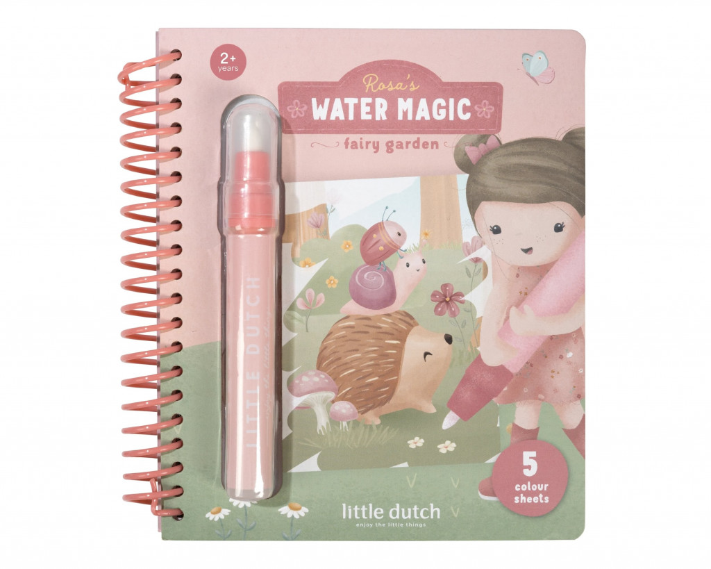 Little Dutch Kníha kúzlenia s vodou Rosa Fairy Garden