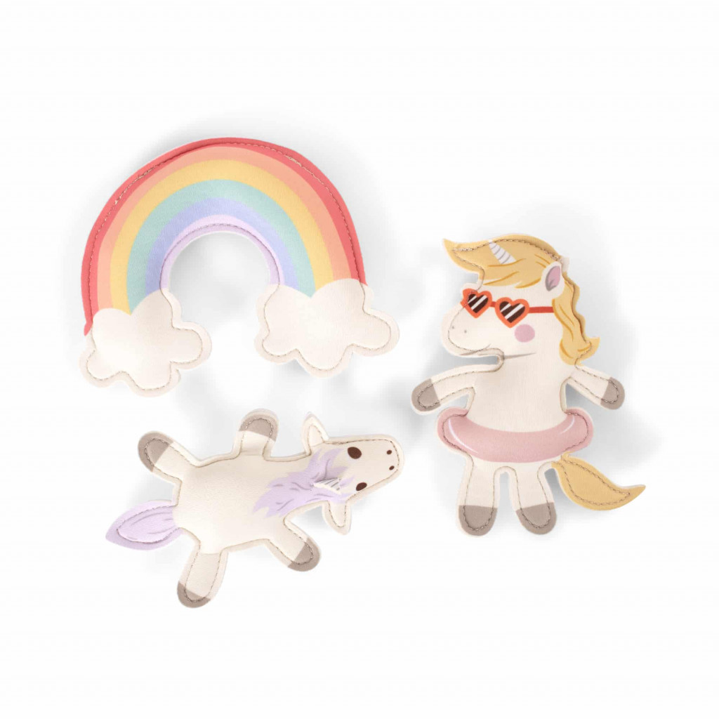Filibabba Neoprénové hračky do kúpeľa - unicorns