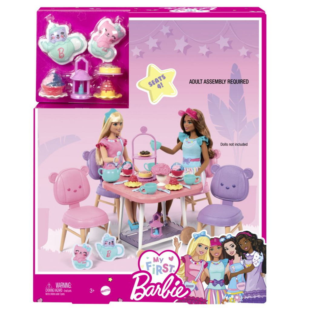 Mattel BRB MOJA PRVÁ BARBIA ČAJOVÁ PARTY HERNÝ SET