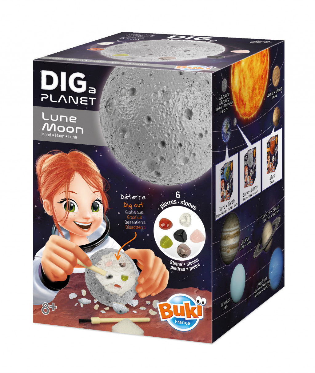 Buki France Objav minerály Mesiaca