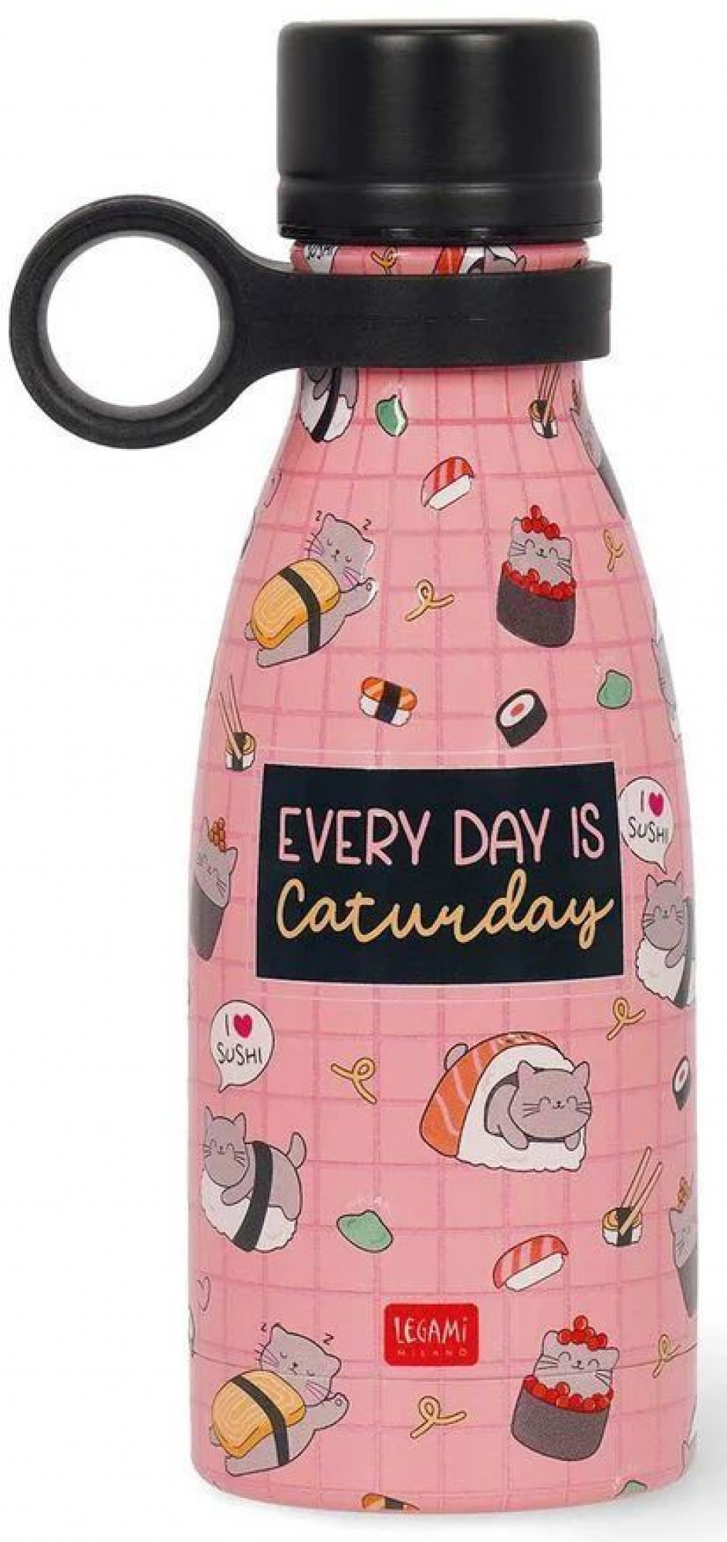 Legami Termofľaša Legami Hot & Cold - Vacuum Bottle - Sushi Cat - 300 Ml