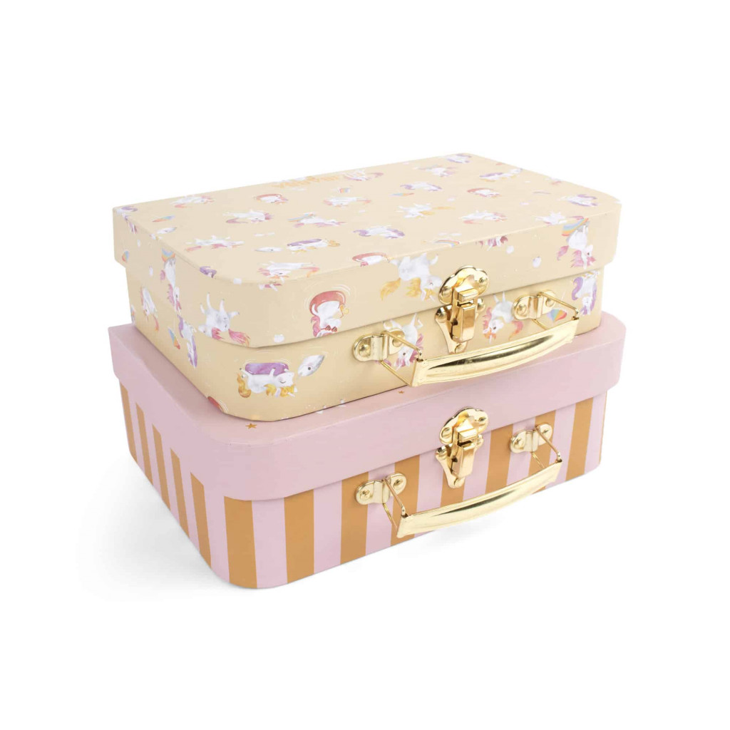 Filibabba Set kufríkov na hranie a uskladnenie - unicorn shores - 2ks