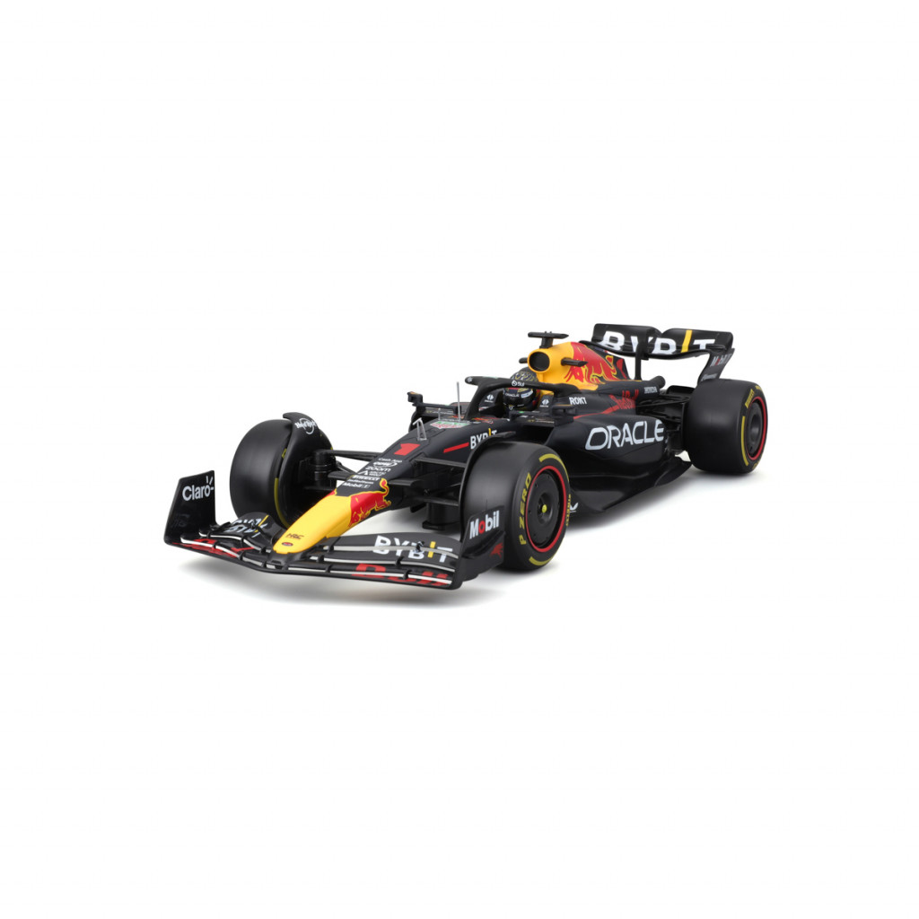 Bburago Bburago - RACE Formule F1, Team Oracle Red Bull Racing RB19 (2023), #1 Max Verstappen, 1:18