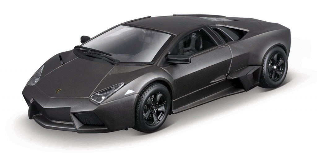 Bburago Bburago - Autá HOBBY, Plus, Lamborghini Reventón, metalic šedá, 1:24