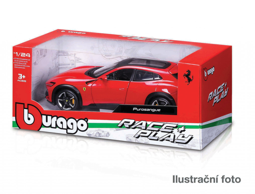 Bburago Bburago - Autá Ferrari, 1:24, assort