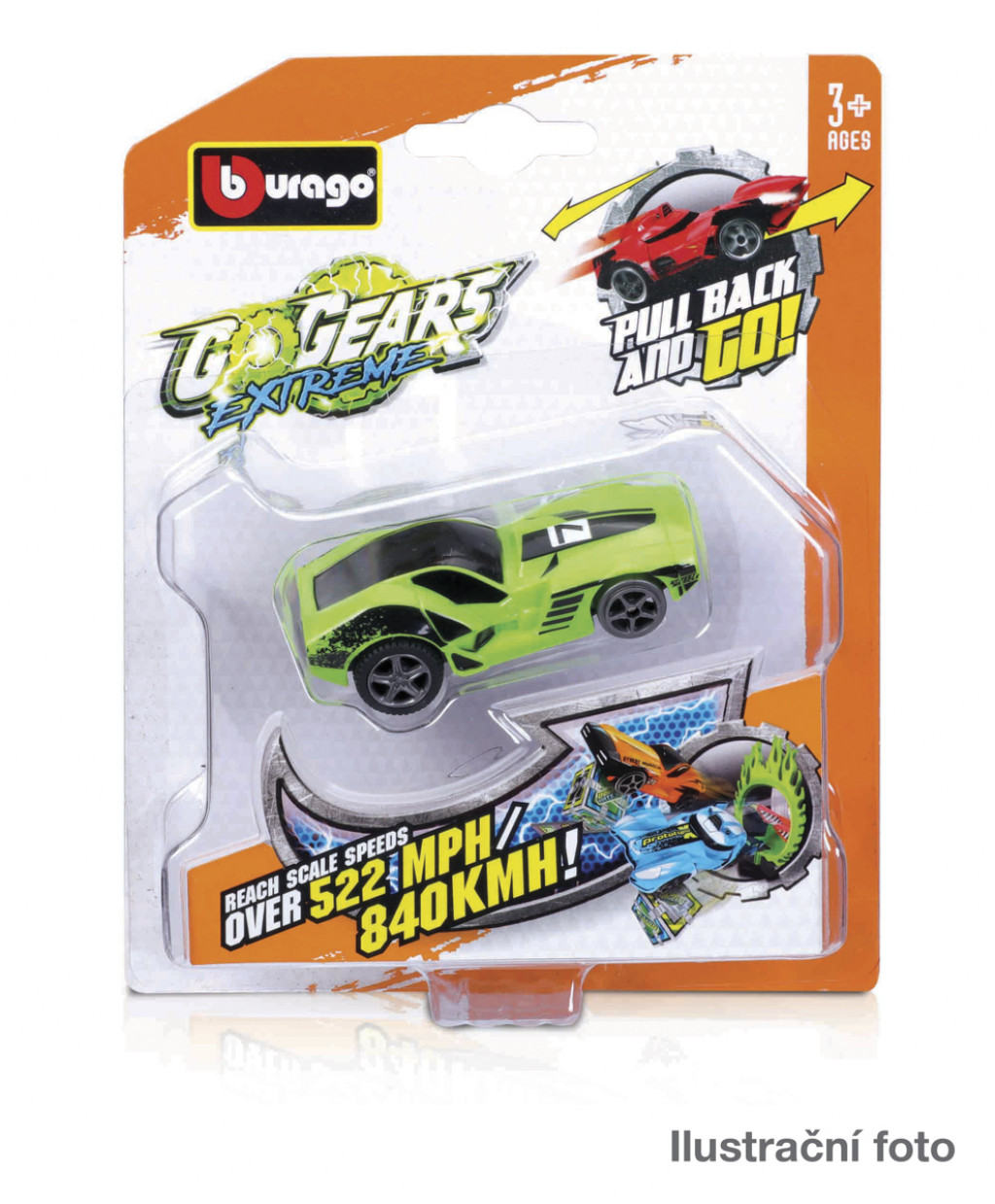 Bburago Bburago - GoGEARS EXTREME, Loop set - autíčka, blister, assort