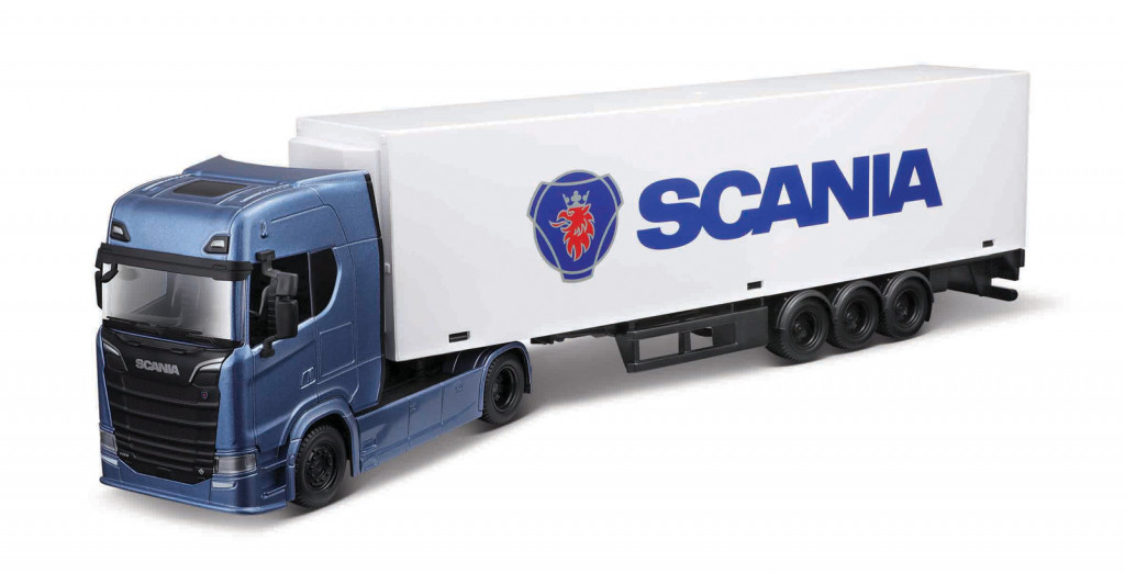 Bburago Bburago - Kamión s prívesom Scania 770 S/Trailer, SCANIA, 1:43