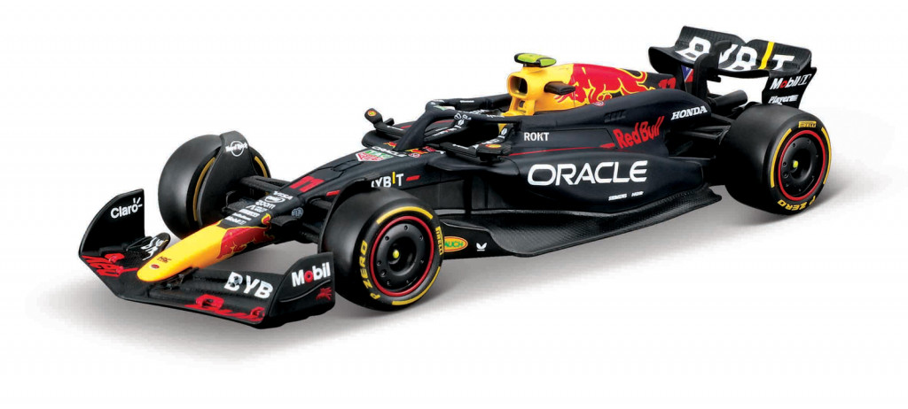 Bburago Bburago - RACE Formula F1, Oracle Red Bull Racing RB20 (2024), 11 Sergio Pérez, 1:43