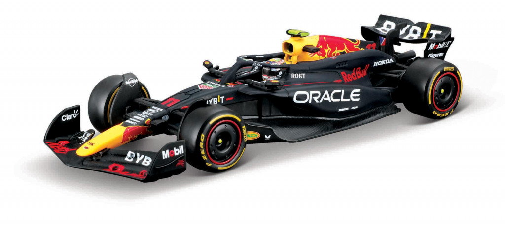 Bburago Bburago - RACE Formula F1, Oracle Red Bull Racing RB20 (2024), 11 Sergio Pérez, 1:43
