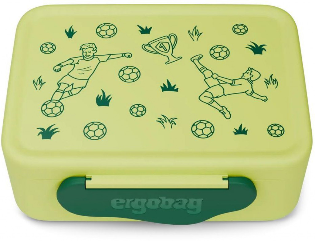 Ergobag Desiatový box Ergobag Plastic Lunchbox - Soccer