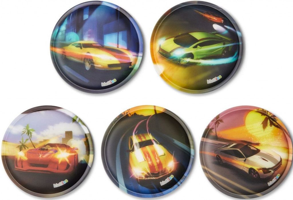 Ergobag Sada ozdôb na batoh Ergobag Kletties Set - Racing Cars