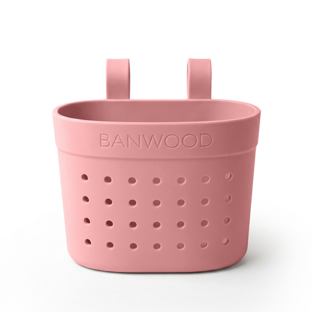 Všetky značky||Banwood||Banwood Eco Banwood košík Pin & Ride (Raspberry)