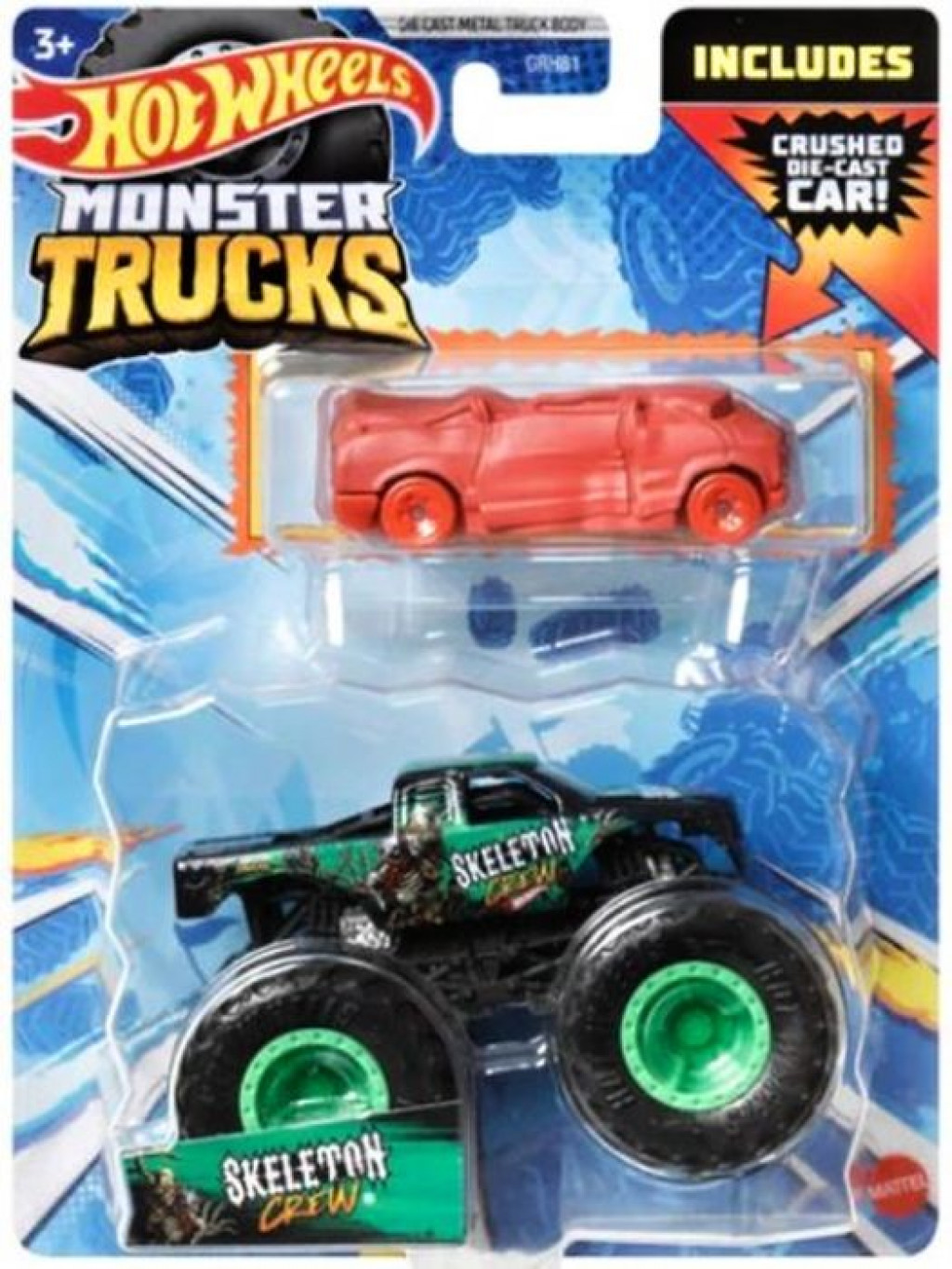 Mattel Hot Wheels  MONSTER TRUCKS 1:64 S ANGLIČÁKEM