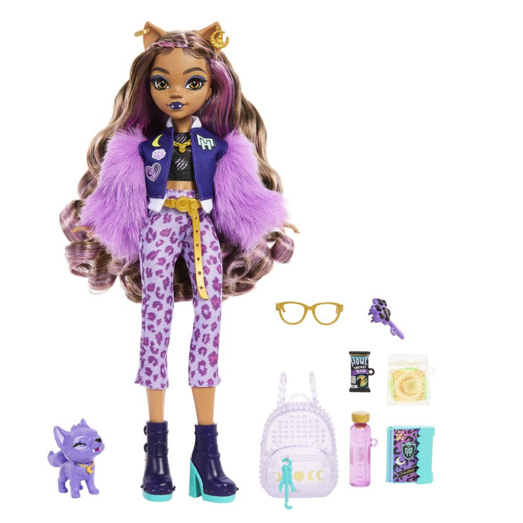 Mattel Monster High príšerka Monsterka - CLAWDEEN