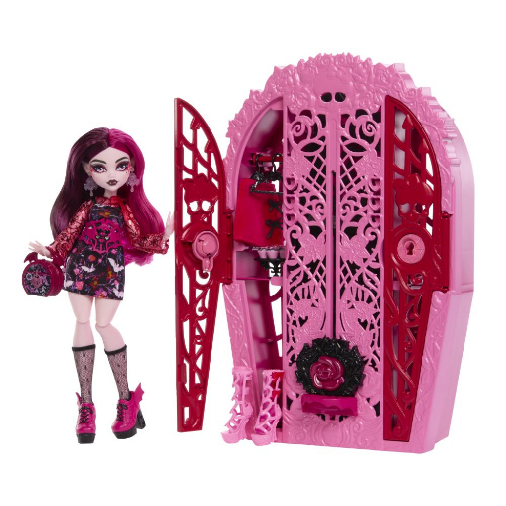 Mattel Monster High skulltimate secrets garden mysteries bábika - DRACULAURA