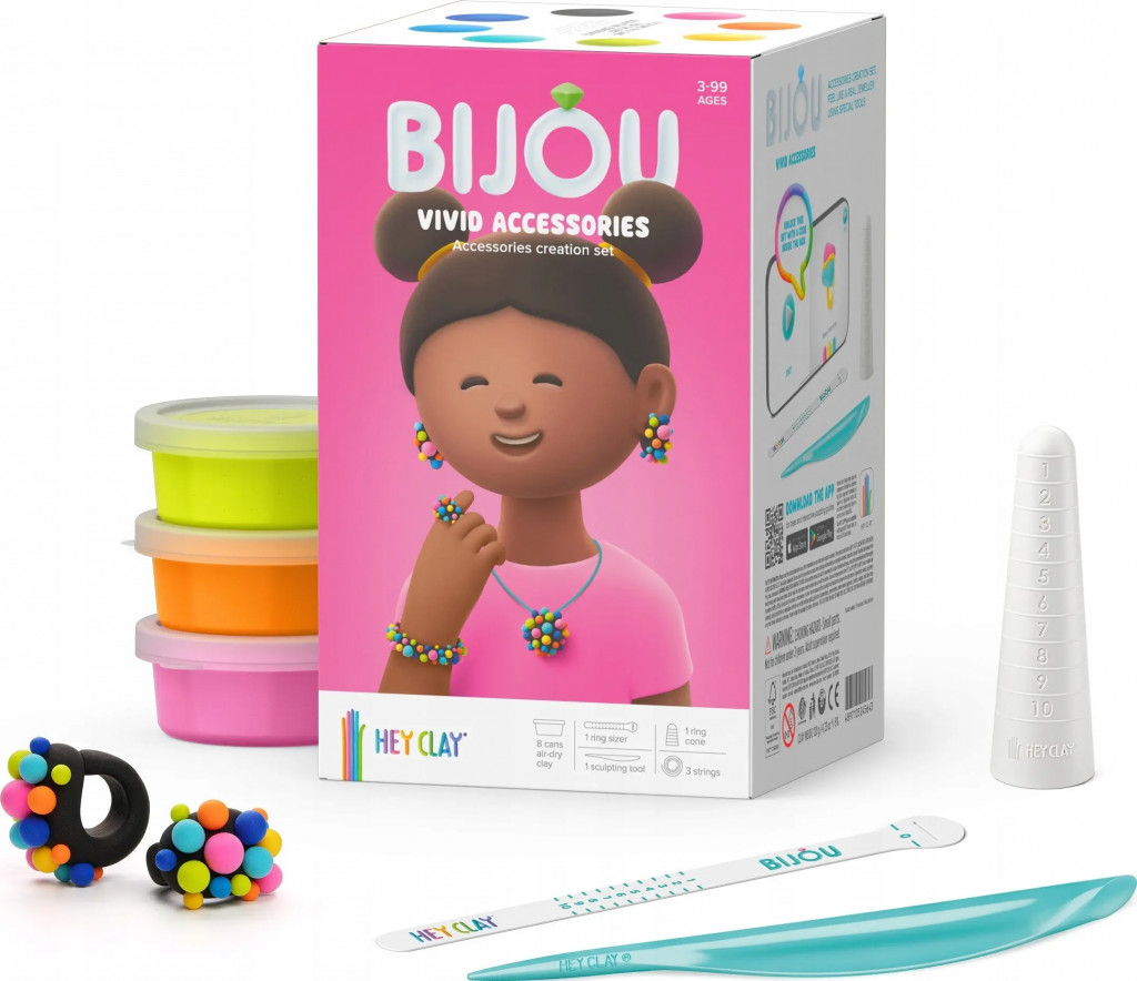 Hey Clay Hey Clay Bijou Vivid doplnky