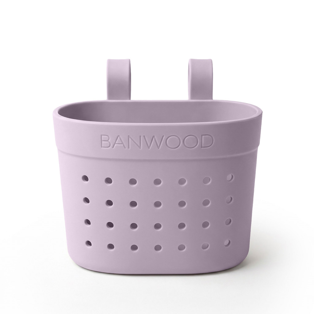 Banwood Košík Pin & Ride (Lavender)