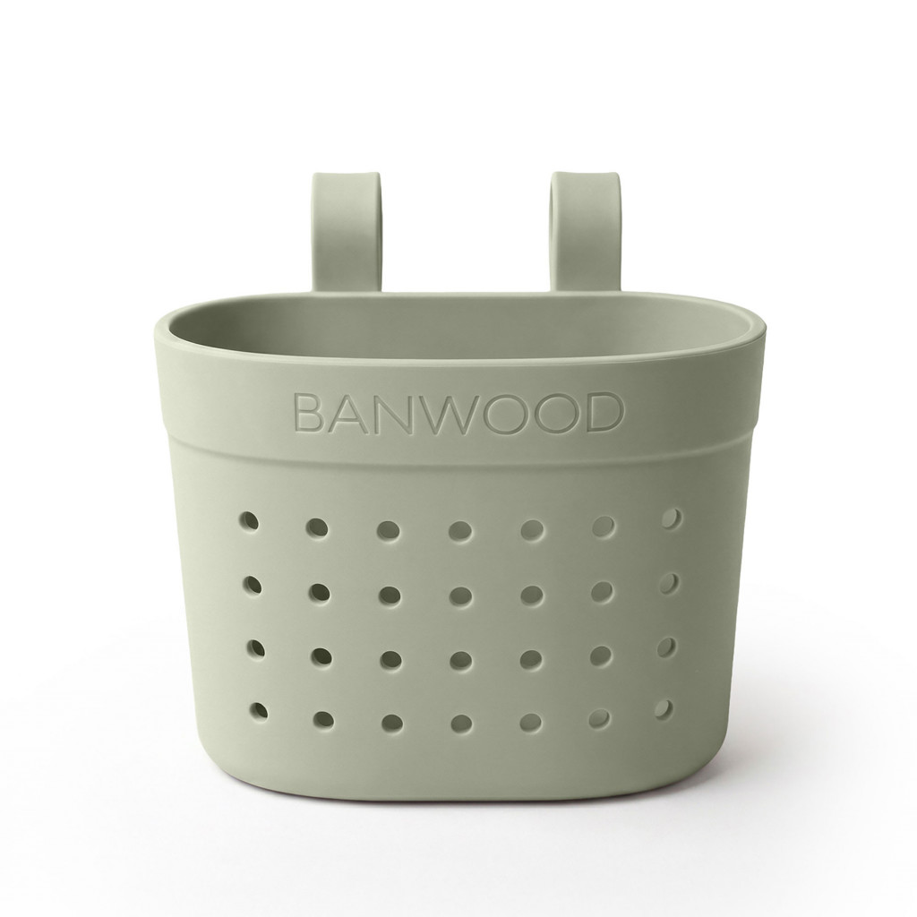 Banwood Košík Pin & Ride (Olive)